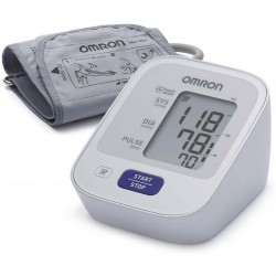 Тонометр автоматический Omron М2 Бейсик на плечо со стандартной манжетой с адаптером M2 Basic