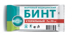 Бинт стерильный Клинса р. 7мх10см
