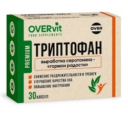 Триптофан OVERvit БАД 30 шт. капс.