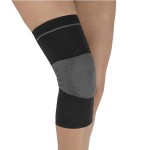 Бандаж на коленный сустав компрессионный, р. 4 (L) Т-8581/3 Evolution Silver (Т.44.81) Эволюшн черный