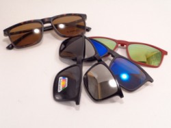 Оправа для очков Eldorado с поляризационными накладками 5 шт