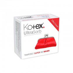 Тампоны Kotex ультра сорб силки ковер супер 8 шт.