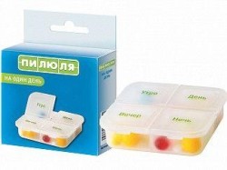 Таблетница Пилюля на 1 день