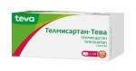 Телмисартан-Тева, таблетки 40 мг 90 шт