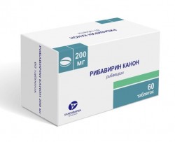 Рибавирин Канон табл. 200 мг 60 шт.