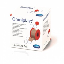 Лейкопластырь Omniplast из текстильной ткани р. 2.5смх9.2м 1 шт.