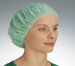 Шапочка медицинская, Foliodress (Фолиодресс) 100 шт арт. 992465 комфорт универсал берет на резинке зеленая