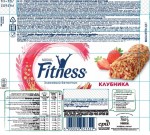 Батончик, Fitness (Фитнес) 23.5 г с цельными злаками с клубникой