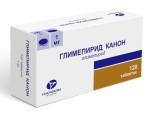 Глимепирид-Канон, таблетки 1 мг 120 шт