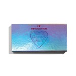 Тени для век, Makeup Revolution (Мейкап Революшн) Ай харт мейкап юникорнс харт в палетке Velvet Rose